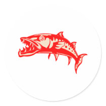 Barracuda Fish #6 Sticker
