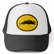 Barracuda Fish Mesh Hats
