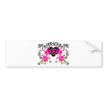 Barracuda Heart Bumper Sticker