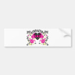 Barracuda Heart Bumper Sticker
