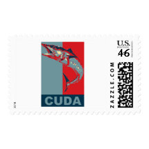 Barracuda Icondized Postage Stamps