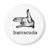 Barracuda Refrigerator Magnets