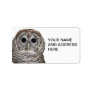 Barred Owl Personalized Address Labels
