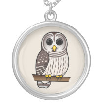 Barred Owl Pendants