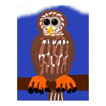 Barred Owl Poster posters