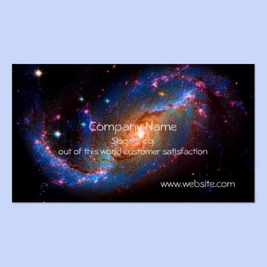 Barred Spiral Galaxy NGC 1672 Double-Sided Standard Business Cards (Pack Of 100)
