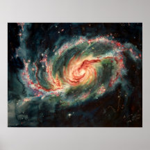 Barred Spiral Galaxy Posters