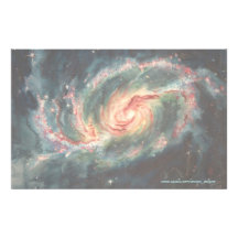 Barred Spiral Galaxy Stationery