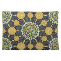 Barrel Cactus Mandala Array Placemat