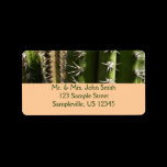 Barrel Cactus Return Address Label
