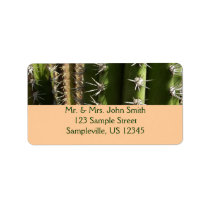 Barrel Cactus Return Address Label