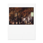 Barrel Maker - In the back of the barrel makers sh Postcard
