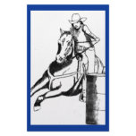 Barrel Racer 100 stationery