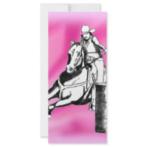 Barrel Racer 103 rack cards by saddleblkt Barrel Racer 103 rack cards