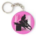 Barrel Racer 202 Key Chain