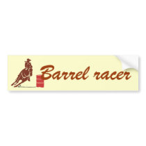 Barrel racer bumper sticker bumper stickers by rodeo99 Barrel racer bumper sticker bumper stickers