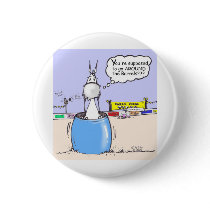 Barrel Racer Pinback Button