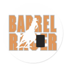 Barrel Racer stickers
