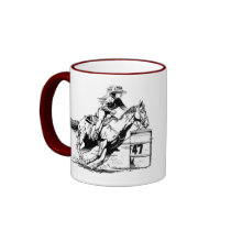 Barrel Racing Mug by Ladybrinx Barrel Racing Mug