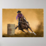 Barrel racing posters