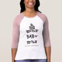 barrel racing, ride baby ride, CowgirlOnCoffee.com t-shirts