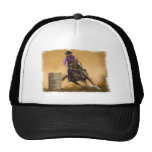 Barrel racing trucker hat