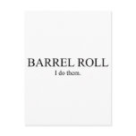 Barrel Roll 3 Post Cards