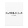 Barrel Roll 5 Post Cards