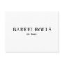 Barrel Roll 5 Post Cards