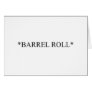 Barrel Roll 6 Cards