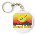 Barrel Roll Retro 1 Key Chain