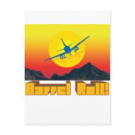 Barrel Roll Retro 1 Postcards