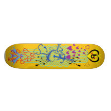 Barrel X Limited "Hearts & Stars" Skateboard