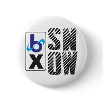 Barrel X Snow Design Pinback Buttons