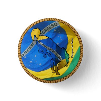 Barretos Brazil Rodeo Boton Pins by WildWilliams