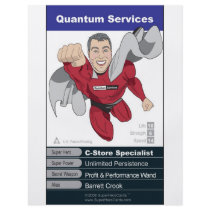 Barrett Crook flyers by SuperHeroHQ Barrett Crook flyers