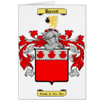 barrett (english) cards