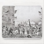 Barricade at the Rue Dauphine Mousepad