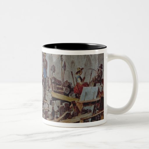 Barricades in the Stephansplatz, Vienna, 1848 Mug