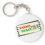 Barrie is Your Ticket to Fun Keychains