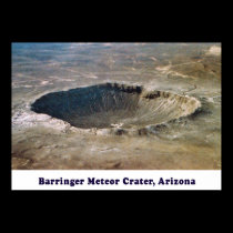 Barringer Meteor Crater posters