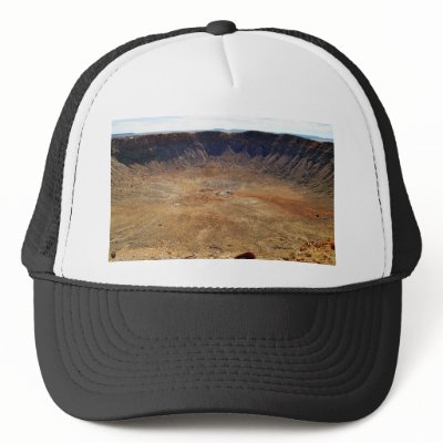 Barringer Meteorite Crater Mesh Hat by lifesphere