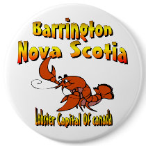 Barrington Nova Scotia Canada Lobster buttons by fashionfiles Barrington Nova Scotia Canada Lobster buttons