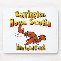 Barrington Nova Scotia Canada Lobster mousepads by fashionfiles Barrington Nova Scotia Canada Lobster mousepads
