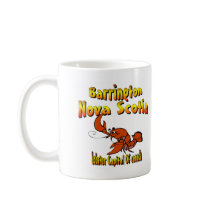 Barrington Nova Scotia Canada Lobster mugs by fashionfiles Barrington Nova Scotia Canada Lobster mugs