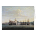 Barrington's Action at Santa Lucia, 1778 Greeting Cards