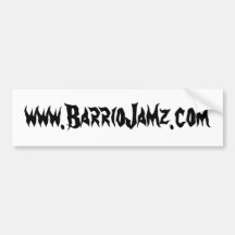 Barrio Jamz Bumper Sticker