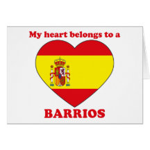 Barrios Greeting Cards