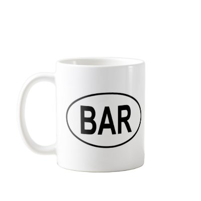 Barritone Oval Mug by TeeShirtsTShirts