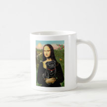 Barro amasado 16 (negro) - Mona Lisa Taza